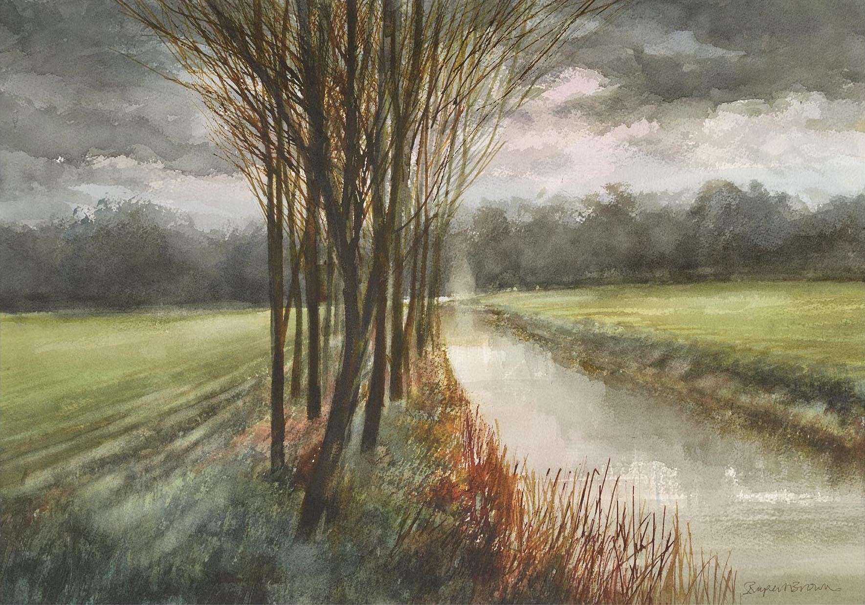 Suffolk watercolour artist