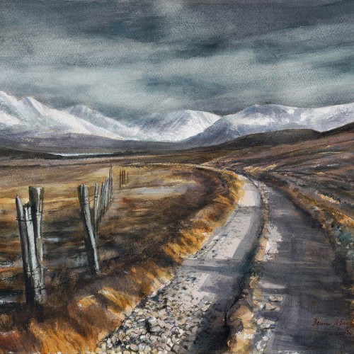 Scottish watercolour by Rupert Brown