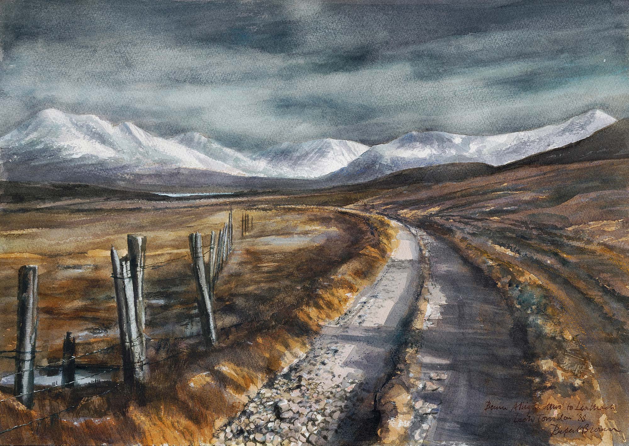 Track to Torridon by Rupert Brown